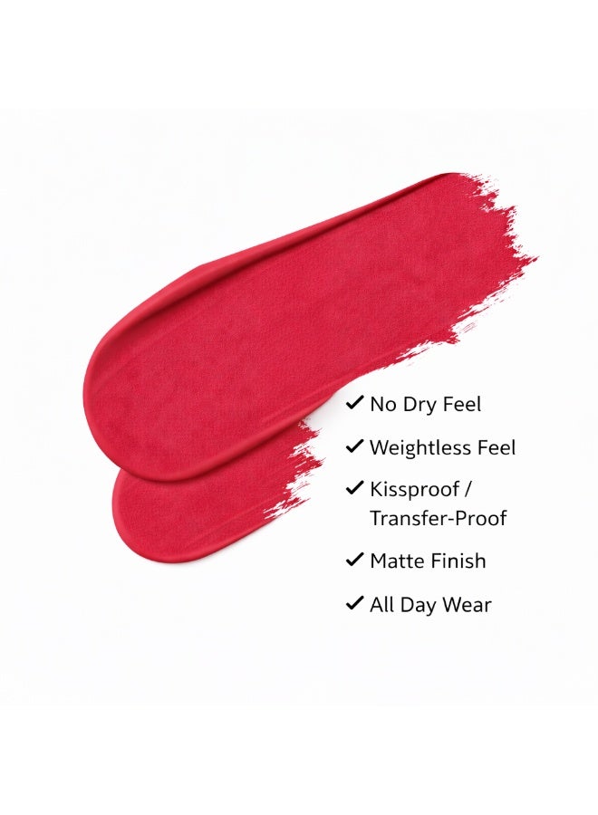 VATENN ITALY 18 Hr Kissproof Lipstick 24 Matte liquid lipstick, Lead-Free ,No Dry Feel, Weightless Feel, Vinyl Ink Kissproof /Lip Lingerie Transfer-Proof, All Day Wear. - Image 2